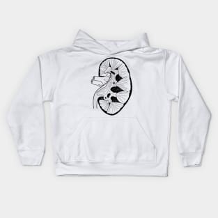 Kidney Line small Kids Hoodie